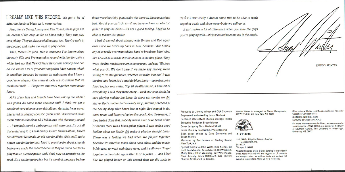 Liner notes of Hey Where's Your Brother? 